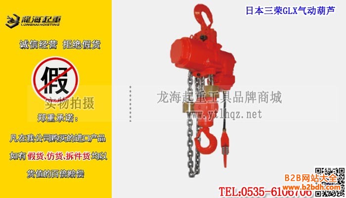 日本三榮GLX型氣動(dòng)葫蘆單條大圖